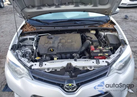 2015 Toyota Corolla Le z USA, uszkodzony, nr VIN 2T1BURHE9FC439293